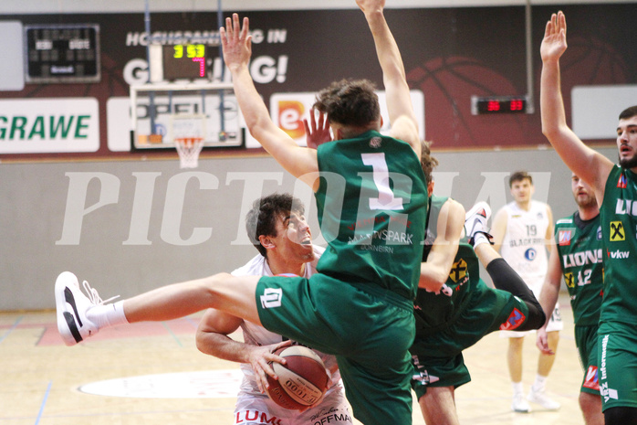 Basketball 2.Bundesliga 2020/21 Grunddurchgang 15.Runde  Jennersdorf Blackbirds vs Dornbirn Lions