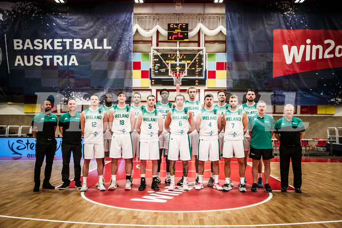 Basketball, FIBA EuroBasket 2025 Qualifiers , , AUSTRIA, IRELAND, Team IRELAND