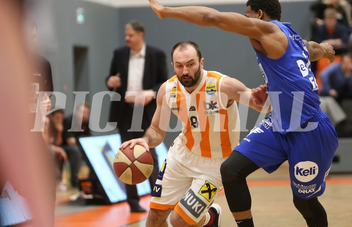 Basketball ABL 2017/18, Grunddurchgang 26.Runde BK Klosterneuburg Dukes vs. Oberwart Gunners