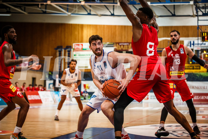 Basketball, Basketball Austria Cup 2021/22, Achtelfinale, Oberwart Gunners, Traiskirchen Lions, 