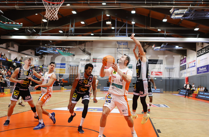Basketball Superliga 2024/25, 4.Plazierungsrunde Klosterneuburg Dukes vs. Gmunden Swans