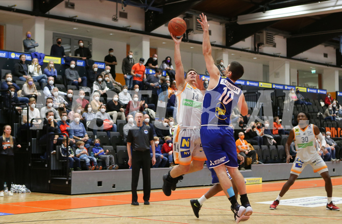 Basketball Superliga 2021/22, Grunddurchgang 6.Runde Klosterneuburg Dukes vs. Gmunden Swans