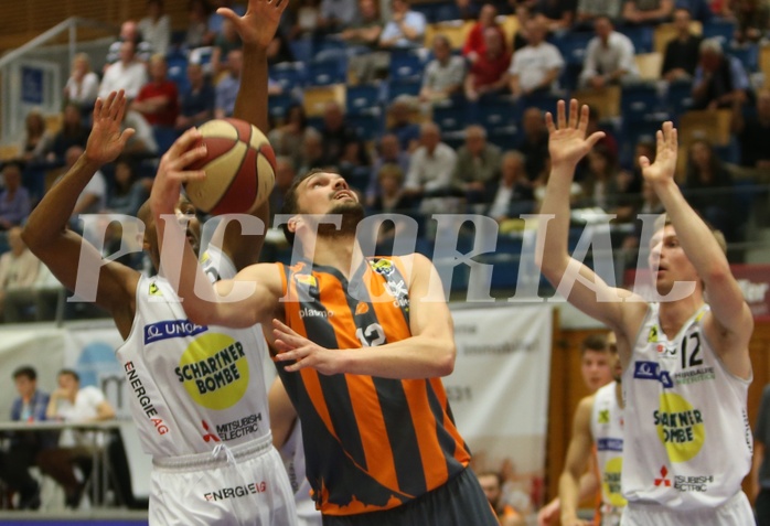 Basketball ABL 2017/18, Playoff VF Spiel 1 Gmunden Swans vs. Klosterneuburg Dukes


