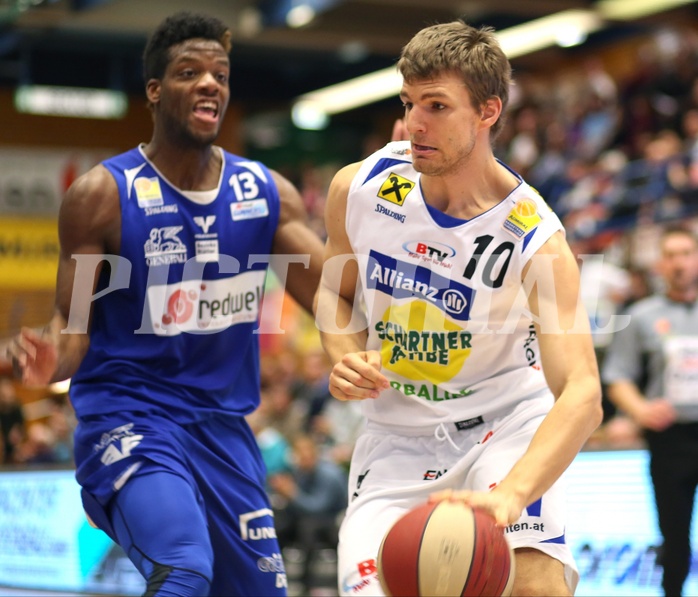 Basketball ABL 2015/16 Grundurchgang 30.Runde Gmunden Swans vs. Oberwart Gunners


