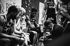 Basketball, Win2Day Superliga 2023/24, 3. Qualifikationsrunde, Vienna Timberwolves, Kapfenberg Bulls, Simon Okoro (13)