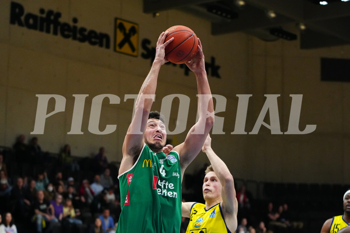 Basketball Superliga 2021/22, 10. Platzierungsrunde, UBSC Graz vs. Kapfenberg


