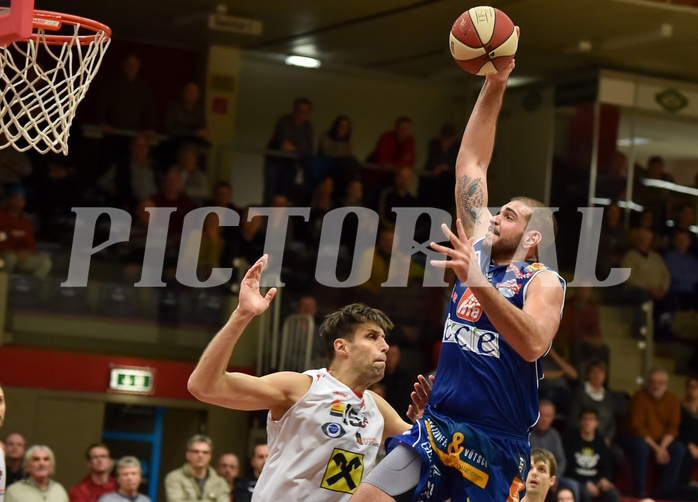 Basketball ABL 2015/16 Grunddurchgang 23.Runde WBC Wels vs Kapfenberg Bulls