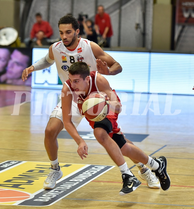 Basketball ABL 2015/16 Grunddurchgang 2.Runde WBC Wels vs BC Vienna