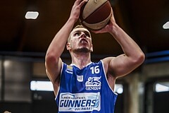 Basketball, ABL 2018/19, Playoff VF Spiel 3, Oberwart Gunners, BC Vienna, Renato Poljak (16)