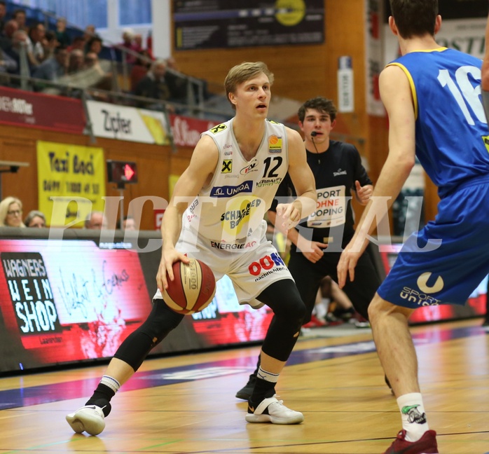 Basketball ABL 2017/18, Grunddurchgang 24.Runde Gmunden Swans vs. UBSC Graz


