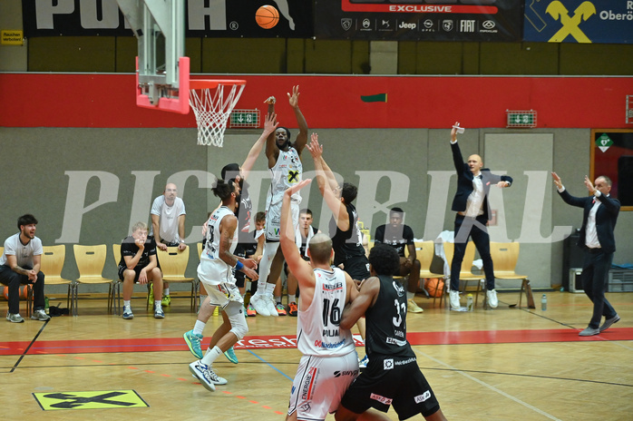 Basketball, Superliga 2024/25, Grunddurchgang 4.Runde, Flyers Wels vs. Kapfenberg,
