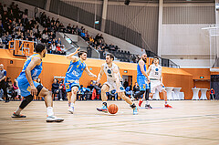 Basketball, Win2Day Superliga 2022/23, Grunddurchgang 22.Runde, Vienna Timberwolves, SKN St. Pölten Basketball, Jakob Szkutta (10)
