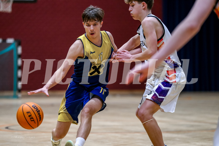 18.01.2025 Österreichischer Basketballverband 2024/25, SLMU14, Vienna United vs. Ubsc Juniors The Castle Gate