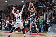 Basketball, Superliga 2024/25, Plazierungsrunde 7.Runde, Flyers Wels vs. Klosterneuburg Dukes,
