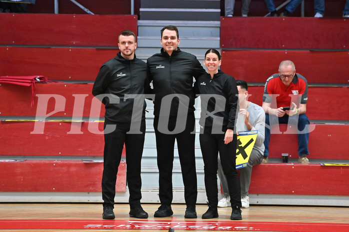 Basketball Superliga 2024/25, Playoff, Viertelfinale Spiel 1, Flyers Wels vs BBC Nord Dragonz,
