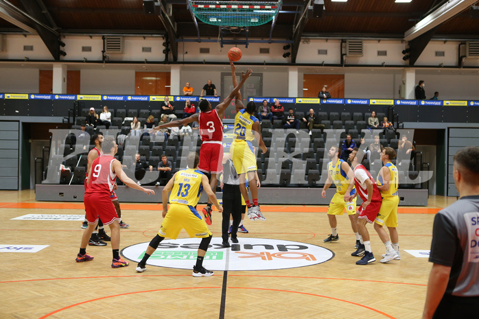 Basketball Superliga 2021/22, NÖ-Cup Traiskirchen Lions vs. SKN St.Pölten