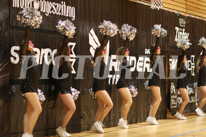 Basketball Zweite Liga 2024/25, Grunddurchgang 19.Runde Raiders Tirol vs. BBU Salzburg