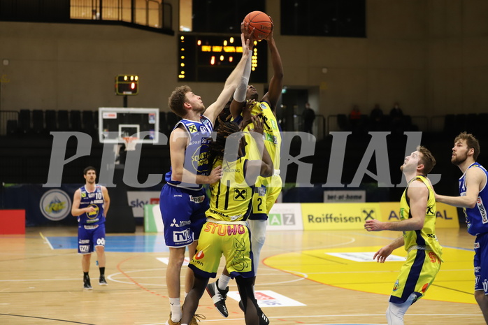 Basketball Superliga 2021/22, Grunddurchgang 16.Runde UBSC Graz vs. Gmunden Swans