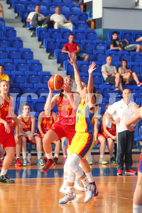 FIBA Europe EC U20 Women Division B Romania vs Montenegro