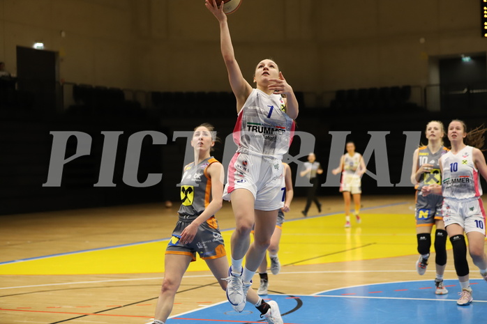 27.02.2022, Basketball Damen Superliga 2021/22, Grunddurchgang, 13.Runde,  
UBSC-DBBC Graz vs. BK Duchess