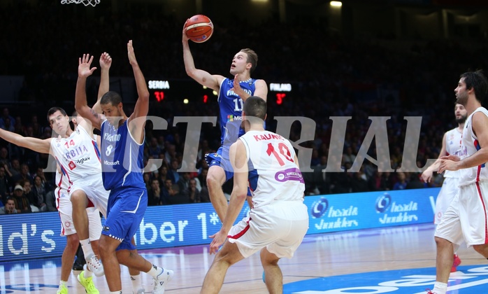 Basketball Eurobasket 2015  Team Serbia vs. Team Finland



