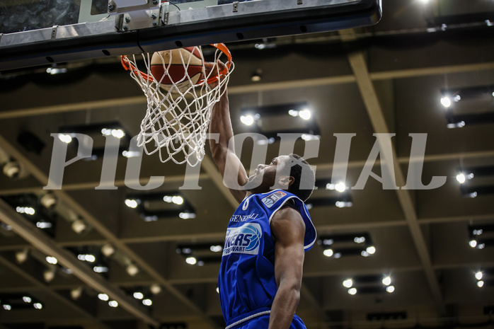 Basketball, Admiral Basketball Superliga 2019/20, Grunddurchgang 9.Runde, UBSC Graz, Oberwart Gunners, Eric Katenda (8)