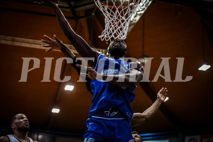 Basketball, ABL 2018/19, Grunddurchgang 30.Runde, BC Vienna, Oberwart Gunners, Christopher Tawiah (14) Basketball, ABL 2018/19, Grunddurchgang 30.Runde, BC Vienna, Oberwart Gunners, Christopher Tawiah (14)