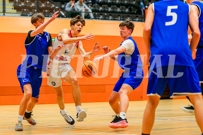 30.11.2024 Österreichischer Basketballverband 2024/25, SLMU16, BC Vienna vs. SG Salzkammergut 
