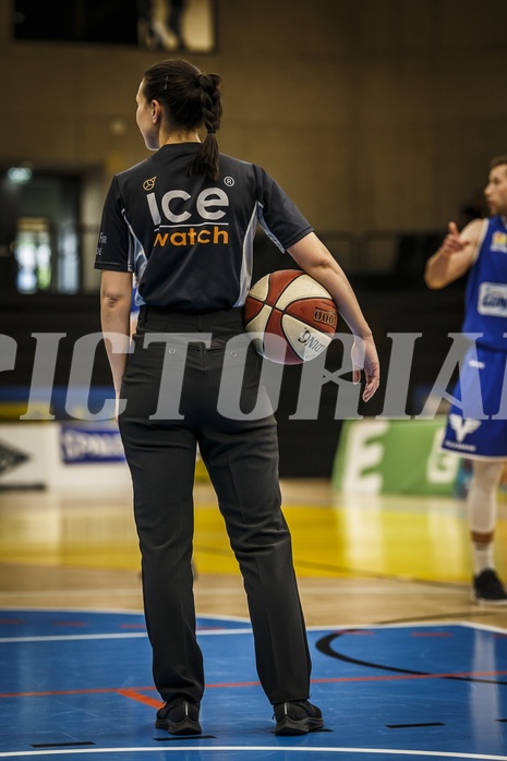 Basketball, ABL 2018/19, Grunddurchgang 36.Runde, UBSC Graz, Oberwart Gunners, SR Silvia Rath