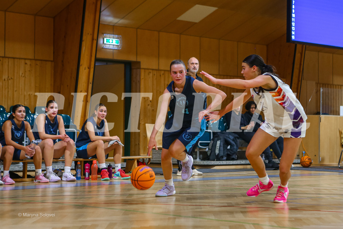 01.12.2024 Österreichischer Basketballverband 2024/25, SLWU19, Vienna United vs. Vienna Timberwolves