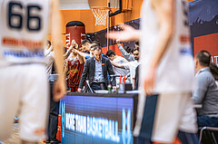 Basketball, Win2Day Superliga 2022/23, Grunddurchgang 15.Runde, Vienna Timberwolves, Arkadia Traiskirchen Lions, Radomir Mijanovic (Head Coach)
