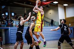 Basketball, Basketball Zweite Liga 2024/25, Grunddurchgang 19.Runde, Traiskirchen Lions NexGen, Wörthersee Piraten, Nikica Nikolic (12)