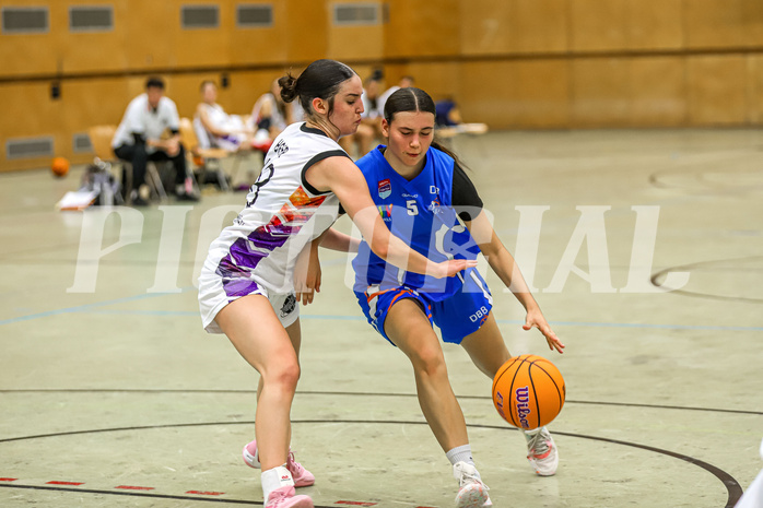 Basketball Damen Superliga 2024/25, Grunddurchgang 03.Runde VIENNA UNITED vs. DBB WELS
