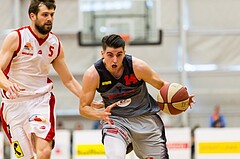 Basketball, 2.Bundesliga, Playoff Finale Spiel 5, UBC St.Pölten, Villach Raiders, Luka Gvozden (14)