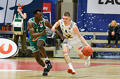 Win2Day Basketball Superliga 2022/23, Grunddurchgang 19.Runde, Flyers Wels vs. Kapfenberg,
