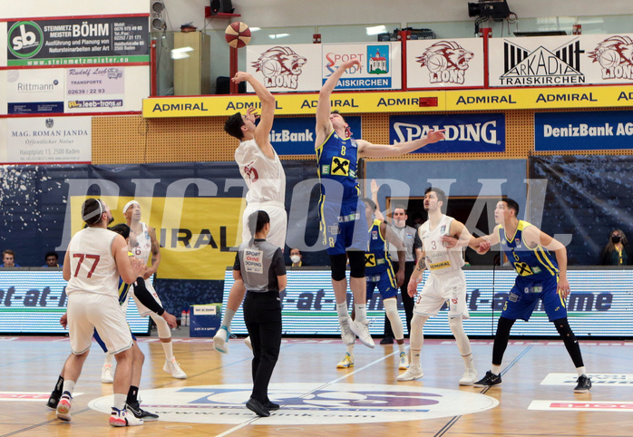 Basketball Superliga 2020/21,  4. Qualifikationsrunde,  Traiskirchen Lions, UBSC Graz