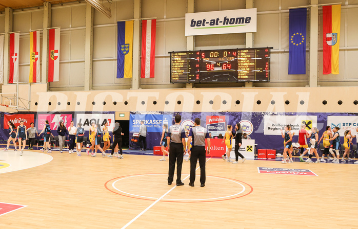 Basketball Damen Superliga 2023/24, Grunddurchgang 7.Runde SKN St. Pölten vs. Vienna Timberwolves