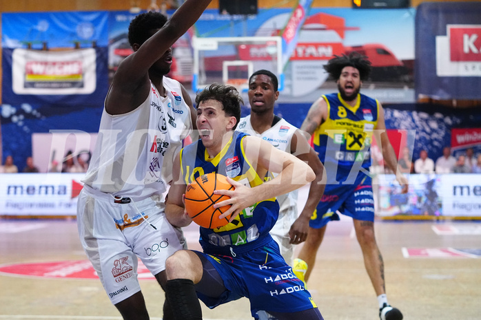 Win2day Basketball Superliga 2023/24, Grunddurchgang, 3. Runde, Kapfenberg Bulls vs. UBSC Graz


