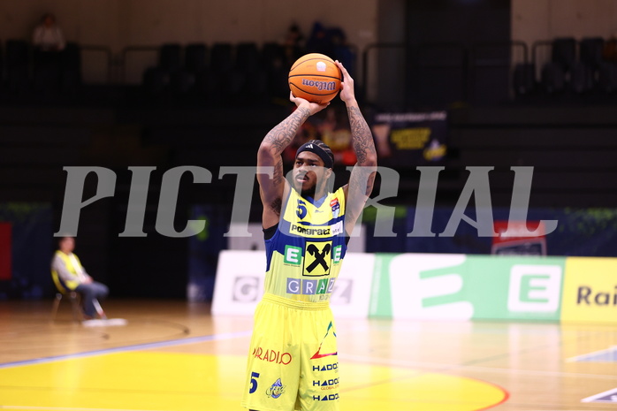 31.01.2025, Graz, Raiffeisen Sportpark Graz, Basketball Superliga 2024/25, Grunddurchgang, Runde 19, UBSC Graz - BC Vienna