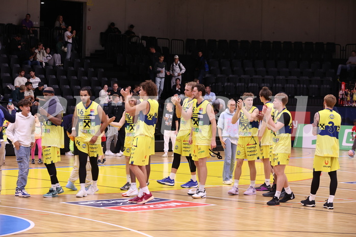 27.09.2024, Graz, Raiffeisen Sportpark Graz, Basketball Superliga 2024/25, Grunddurchgang, Runde 1, UBSC Raiffeisen Graz - COLDAMARIS BBC Nord Dragonz