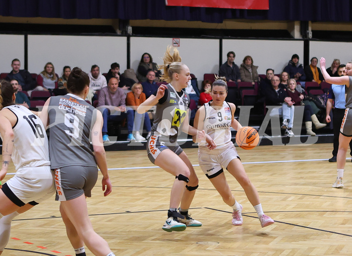 Basketball Damen Superliga 2023/24, Grunddurchgang, 13 Runde Basket Flames vs. Duchess Klosterneuburg


