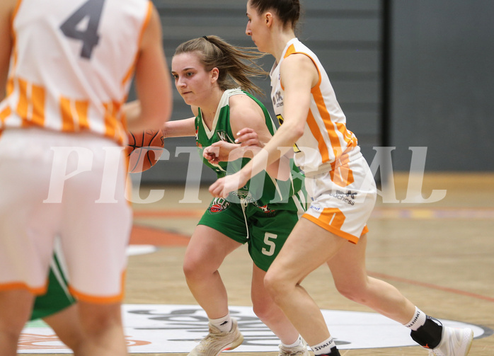 Basketball Damen Superliga 2021/22, Grunddurchgang 8.Runde BK Duchess Klosterneuburg vs. KOS Celovec


