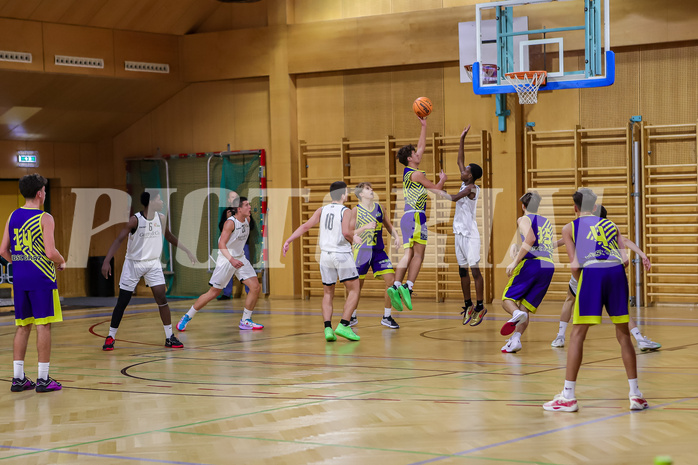 20.10.2024 Österreichischer Basketballverband 2024/25, SLMU16,Basket Flames vs. UBSC Graz

