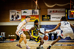 Basketball, win2day Basketball Superliga 2022/23, Grunddurchgang Runde 21, BBC Nord Dragonz, UBSC Graz, Issac James Vann Jr (13)