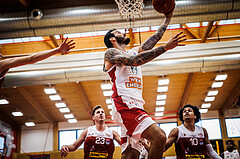 Basketball, win2day Basketball Superliga 2022/23, Grunddurchgang 1.Runde, Traiskirchen Lions, BC GGMT Vienna, Ivan Siriscevic (17)
