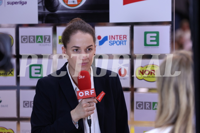 01.04.2024, Graz, Raiffeisen Sportpark, Basketball Damen Superliga 2023/24, Finale, Spiel 2, UBI Holding Graz - SKN St. Pölten Frauen ,  