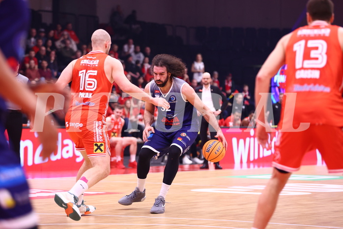 18.01.2025, Graz, Raiffeisen Sportpark, Basketball Austria Cup 2025, Final Four, Semifinale, Flyer Wels vs BBC Nord,  