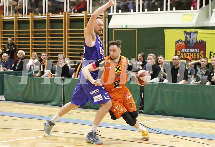 Basketball ABL 2015/16 Grunddurchgang 27.Runde  Fürstenfeld Panthers vs Oberwart Gunners
