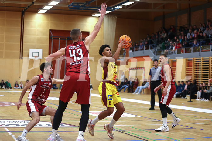 Basketball Zweite Liga 2024/25, Grunddurchgang 9.Runde Mistelbach Mustangs vs. Trasikirchen NextGen


