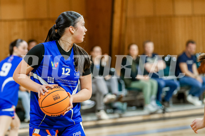 05.04.2025 Österreichischer Basketballverband 2024/25, SLWU16 Vienna United vs. DBB  Basketgirls Wels